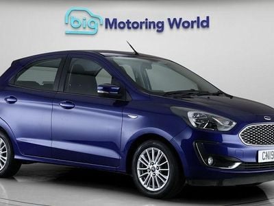 Used Ford Ka Plus Zetec 86 HP (63 kW) 2019 Blue Hatchback