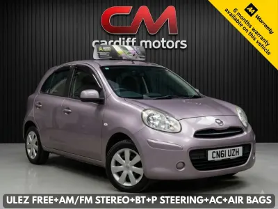 Used Nissan Micra Acenta 2012 Pink Hatchback