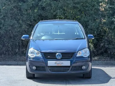Used VW Polo Match 80 HP (58 kW) 2008 Blue Hatchback