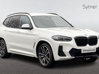 White Used 2022 BMW X3 M Sport SUV | £34,000 (Fair price)