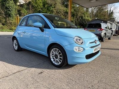 Used Fiat 500 Pop Star 69 HP (50 kW) 2016 Blue Hatchback