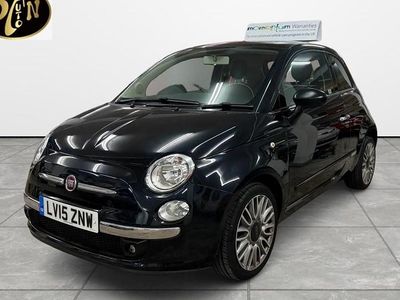 Used Fiat 500 Lounge 69 HP (50 kW) 2015 Black Hatchback