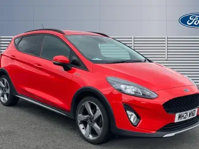 Usado Ford Fiesta Active 101 HP (74 kW) 2021 Vermelho Citadino
