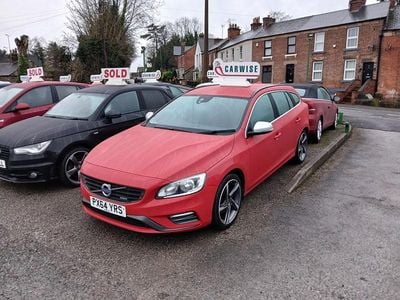 Red Used 2014 Volvo V60 R-Design Estate | £9,250 (Fair price)