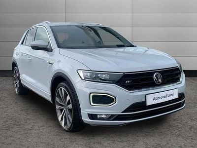 Begagnad VW T-Roc R-line 150 HK (110 kW) 2021 Silver SUV