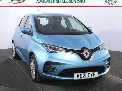 Usado Renault Zoe Iconic 100 kW (136 HP) 2021 Azul Citadino
