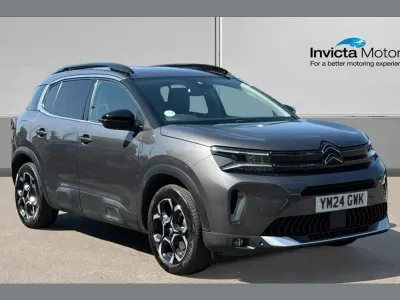 Used Citroën C5 Aircross 131 HP (96 kW) 2024 Platinum grey metallic SUV