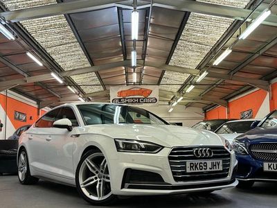 Begagnad Audi A5 S-Line 2019 Vit Sportkupé