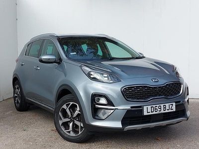 Begagnad Kia Sportage Platinum Edition 2019 Silver SUV