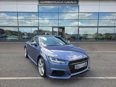 Used Audi TT S-Line 230 HP (169 kW) 2015 Blue Coupe