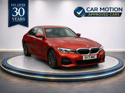 Used BMW 330e M Sport 2021 Orange Sedan