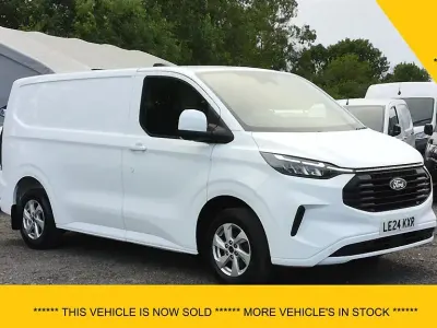 Used Ford Transit Custom Limited 136 HP (100 kW) 2024 White Van