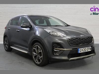 Used Kia Sportage GT-Line S 136 HP (100 kW) 2020 Grey SUV