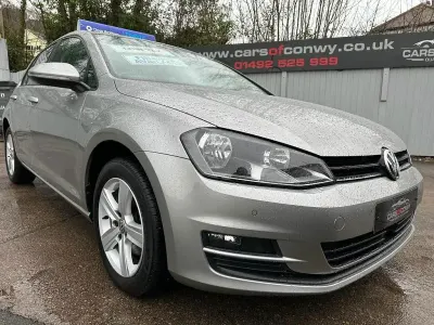 Used VW Golf VII Match 109 HP (80 kW) 2015 Silver Hatchback