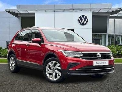 Red Used 2022 VW Tiguan Life SUV | £18,946 (Good price)