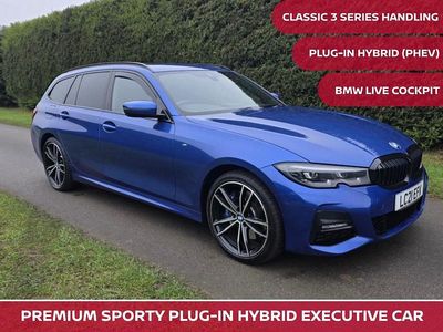 Used BMW 330e M Sport 2021 Blue Estate