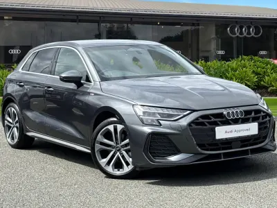 Used Audi A3 S-Line 116 HP (85 kW) 2025 Grey Hatchback