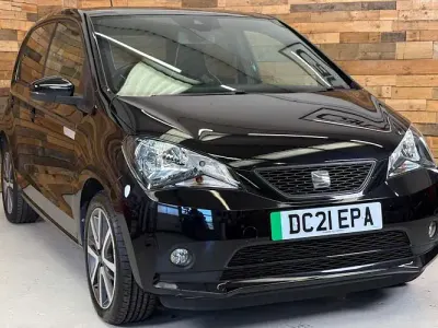Used Seat Mii Electric 61 kW (83 HP) 2021 Black Hatchback