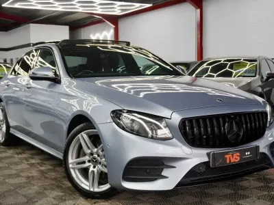 Used Mercedes E220 AMG Line Premium 194 HP (142 kW) 2018 Silver Sedan