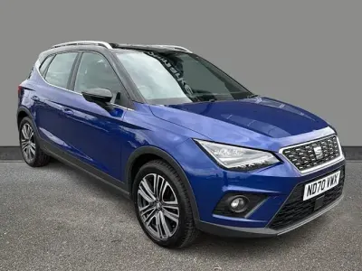 Used Seat Arona XCELLENCE 110 HP (80 kW) 2020 Blue SUV