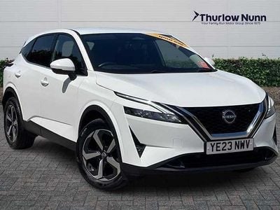 White Used 2023 Nissan Qashqai N-Connecta SUV | £16,999 (Good price)