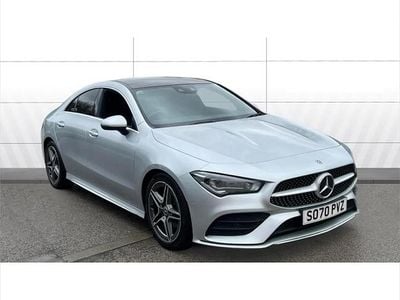 Used Mercedes CLA180 AMG Line Premium Plus 136 HP (100 kW) 2020 Silver Sedan