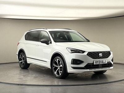 Used Seat Tarraco FR 150 HP (110 kW) 2020 Oryx white/oryx white SUV