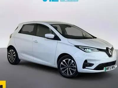 Begagnad Renault Zoe GT-Line 100 kW (136 HK) 2022 Vit Halvkombi