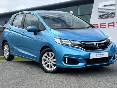 Used Honda Jazz SE 102 HP (75 kW) 2018 Blue Hatchback