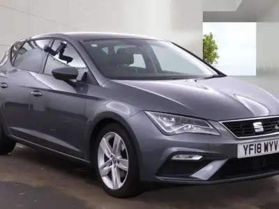 Used Seat Leon FR 125 HP (91 kW) 2018 Grey Hatchback