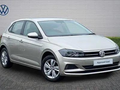 Used VW Polo SE 75 HP (55 kW) 2018 Black Hatchback