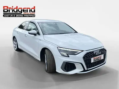 Used Audi A3 S-Line 110 HP (80 kW) 2021 White Sedan