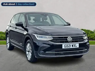 Used VW Tiguan S 130 HP (95 kW) 2021 Black SUV
