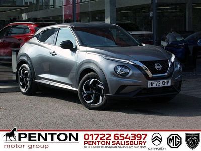 Usado Nissan Juke N-Connecta 114 HP (83 kW) 2023 Cinzento SUV