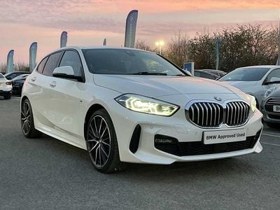 Used BMW 118 M Sport 138 HP (101 kW) 2020 White Hatchback