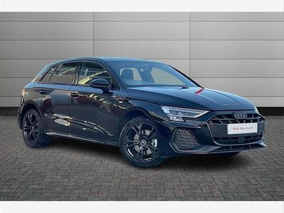 Mythos black Used 2025 Audi A3 e-tron Black Edition Hatchback | £32,995 (Fair price)