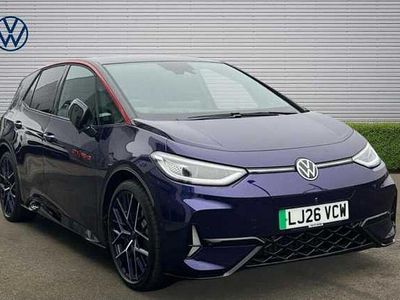 New VW ID.3 GTX 239 kW (326 HP) 2026 Ultraviolet metallic black Hatchback