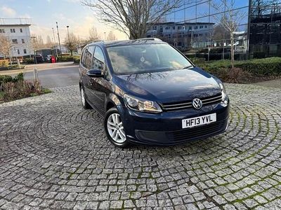 Blue Used 2013 VW Touran SE MPV | £4,995 (Fair price)