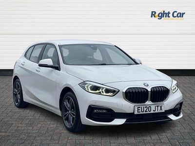 Used BMW 118 Sport Line 2020 White Hatchback