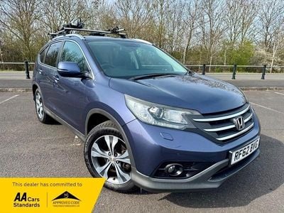 Begagnad Honda CR-V EX 2013 Blå SUV