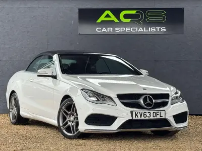 Używany Mercedes E250 AMG 204 KM (150 kW) 2014 Biały Kabriolet