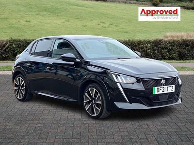 Black Used 2021 Peugeot e-208 GTi Hatchback | £12,876 (Fair price)