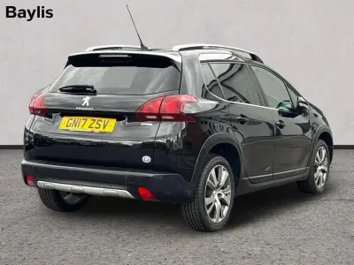 Used Peugeot 2008 Allure 108 HP (79 kW) 2017 Black SUV