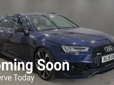 Used Audi RS4 Business 450 HP (330 kW) 2018 Blue Estate