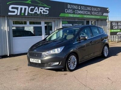 Usado Ford C-MAX Titanium 120 HP (88 kW) 2017 Cinzento Monovolume