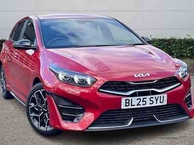 Used Kia Ceed GT-Line 140 HP (102 kW) 2024 Red Hatchback
