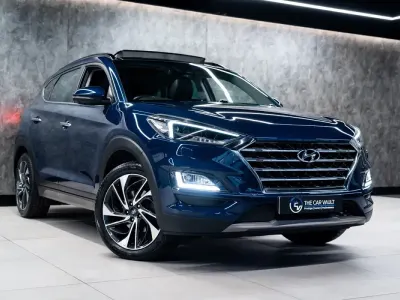 Used Hyundai Tucson Premium SE 136 HP (100 kW) 2018 Blue SUV