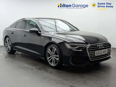 Usado Audi A6 S-Line 204 CV (150 kW) 2021 Negro Berlina