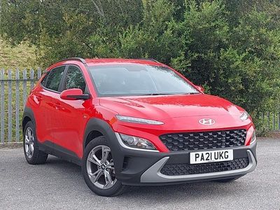 Red Used 2021 Hyundai Kona SE SUV | £13,498 (Fair price)
