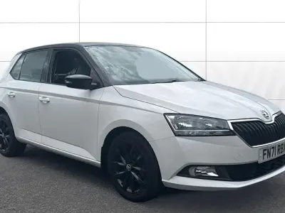 Used Skoda Fabia Colour Edition 95 HP (69 kW) 2021 White Hatchback